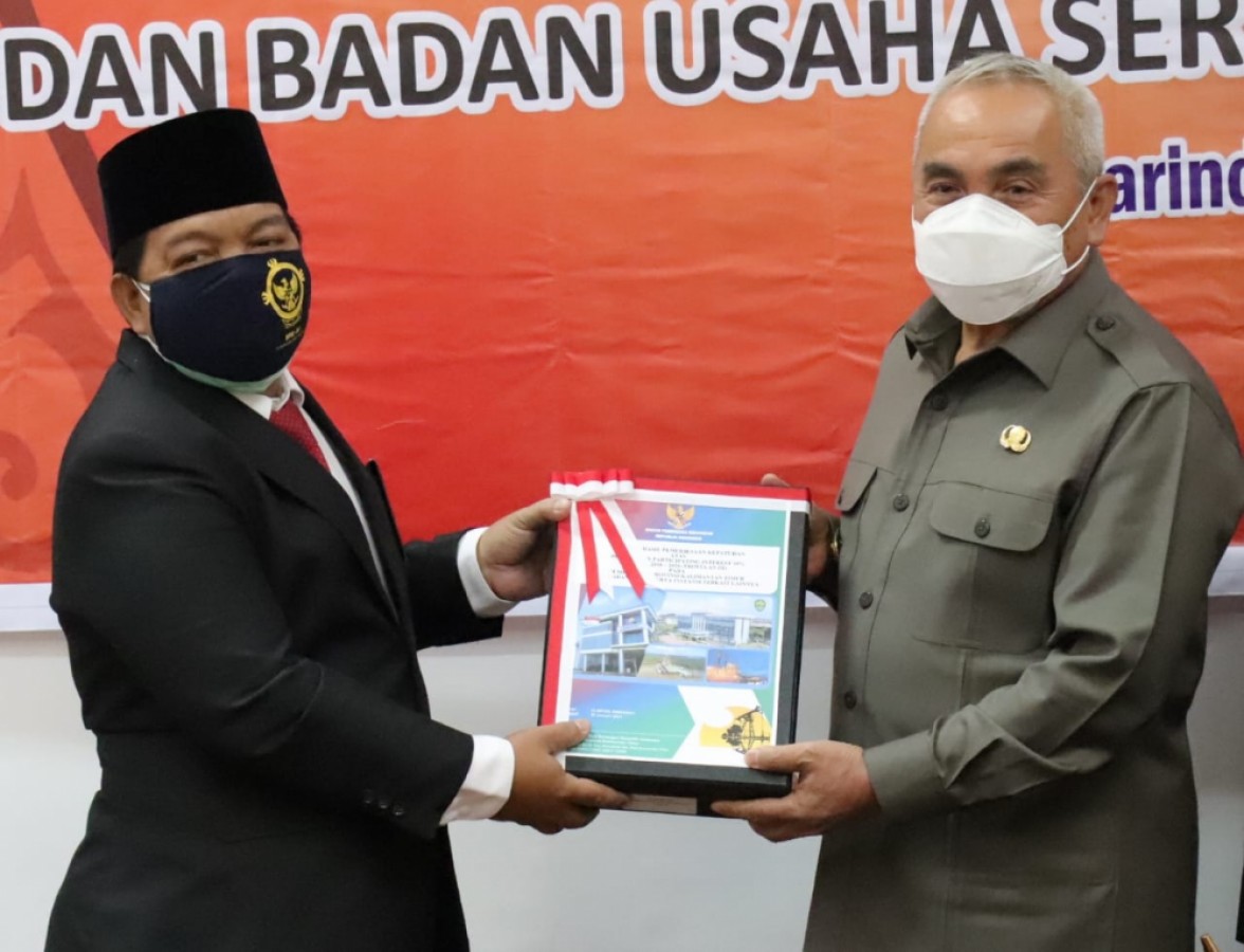 BPK Kaltim Serakan Laporan Hasil Pemeriksaan Participating Interest