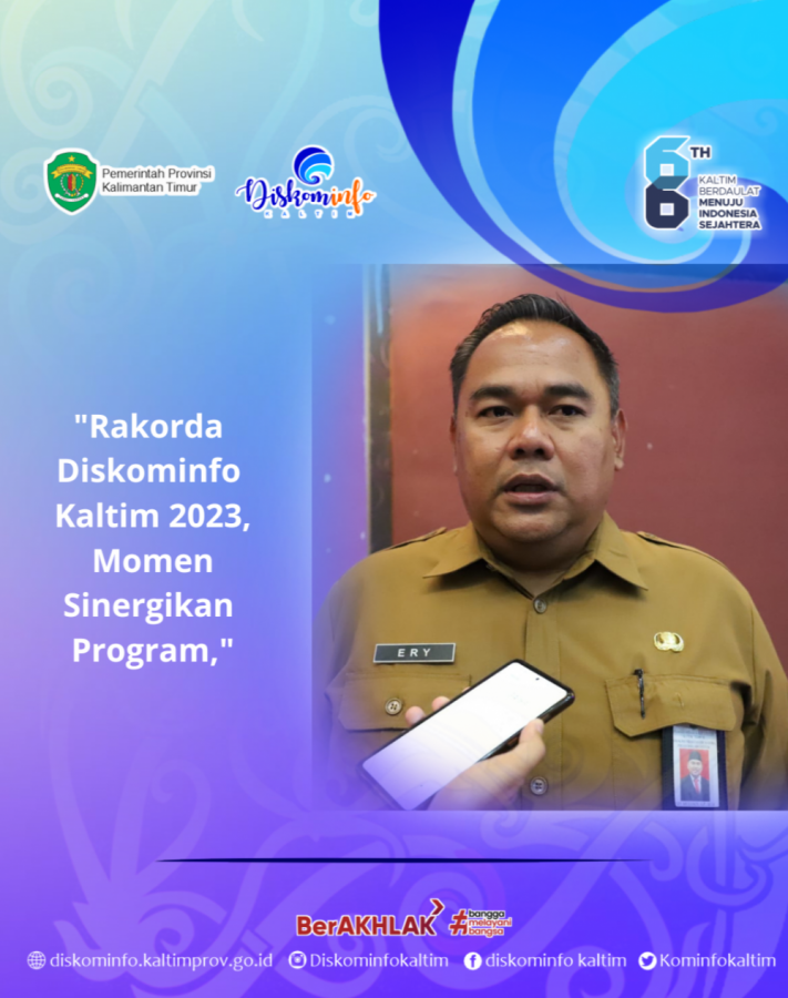 Rakorda Diskominfo Kaltim 2023, Momen Sinergikan Program