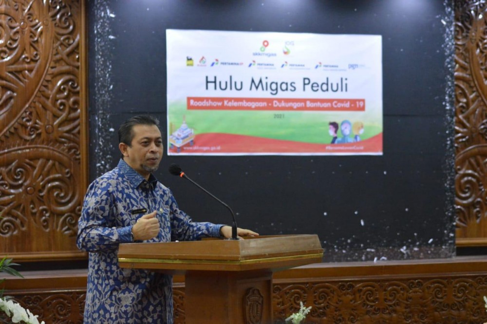 Wagub Apresiasi Bantuan Hulu Migas Peduli