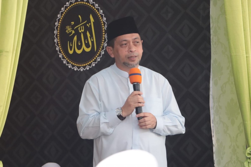 Wagub Kaltim,Hadi Mulyadi Resmikan Ponpes Habib Alwi Baragbah