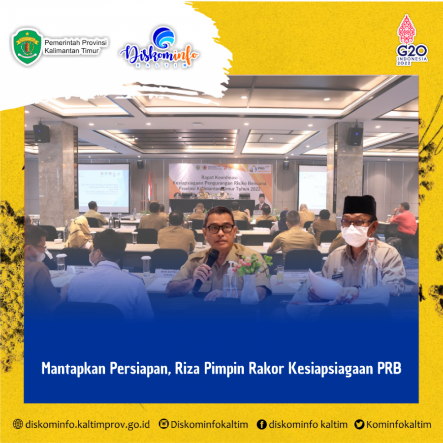 Mantapkan Persiapan, Riza Pimpin Rakor Kesiapsiagaan PRB