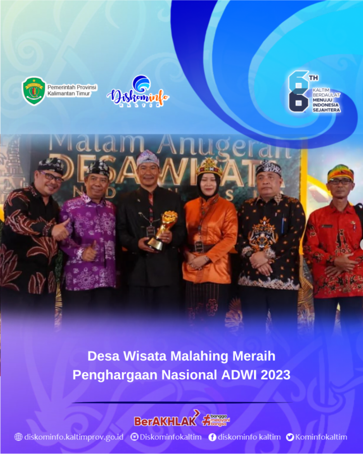 Desa Wisata Malahing Meraih Penghargaan Nasional ADWI 2023