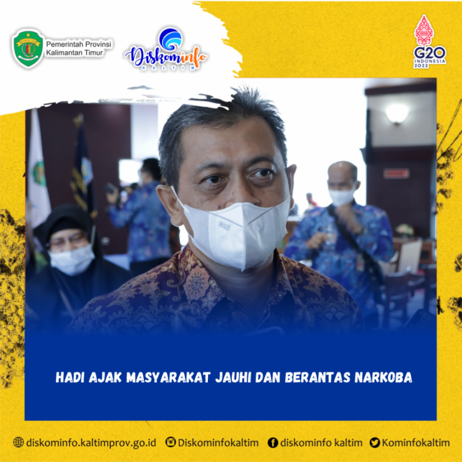 Hadi Ajak Masyarakat Jauhi Dan Berantas Narkoba