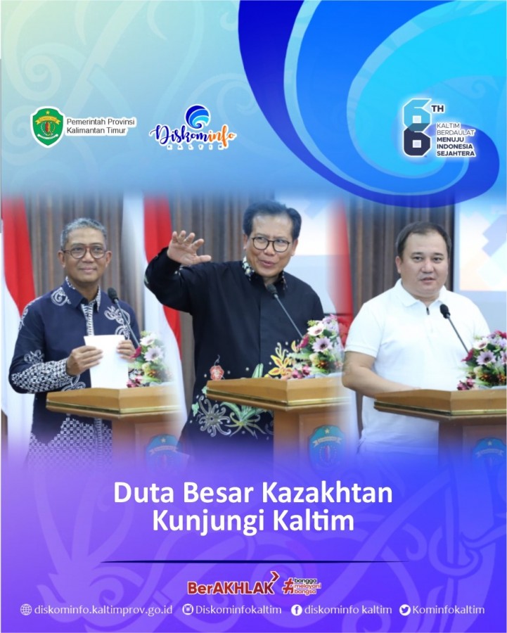 Duta Besar Kazakhtan Kunjungi Kaltim