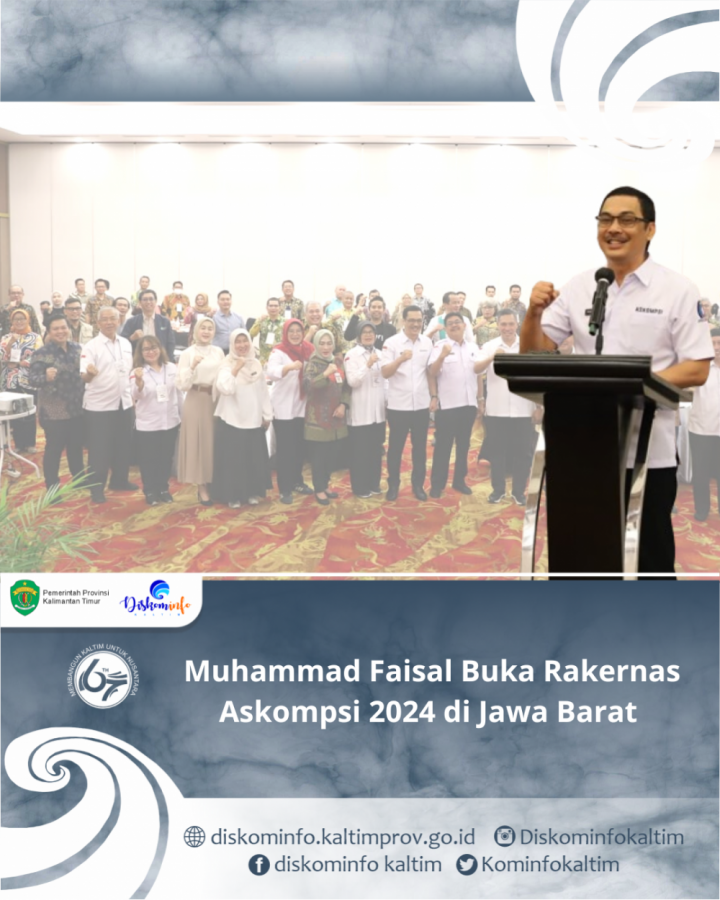 Muhammad Faisal Buka Rakernas Askompsi 2024 di Jawa Barat 