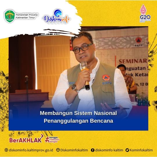 Membangun Sistem Nasional Penanggulangan Bencana