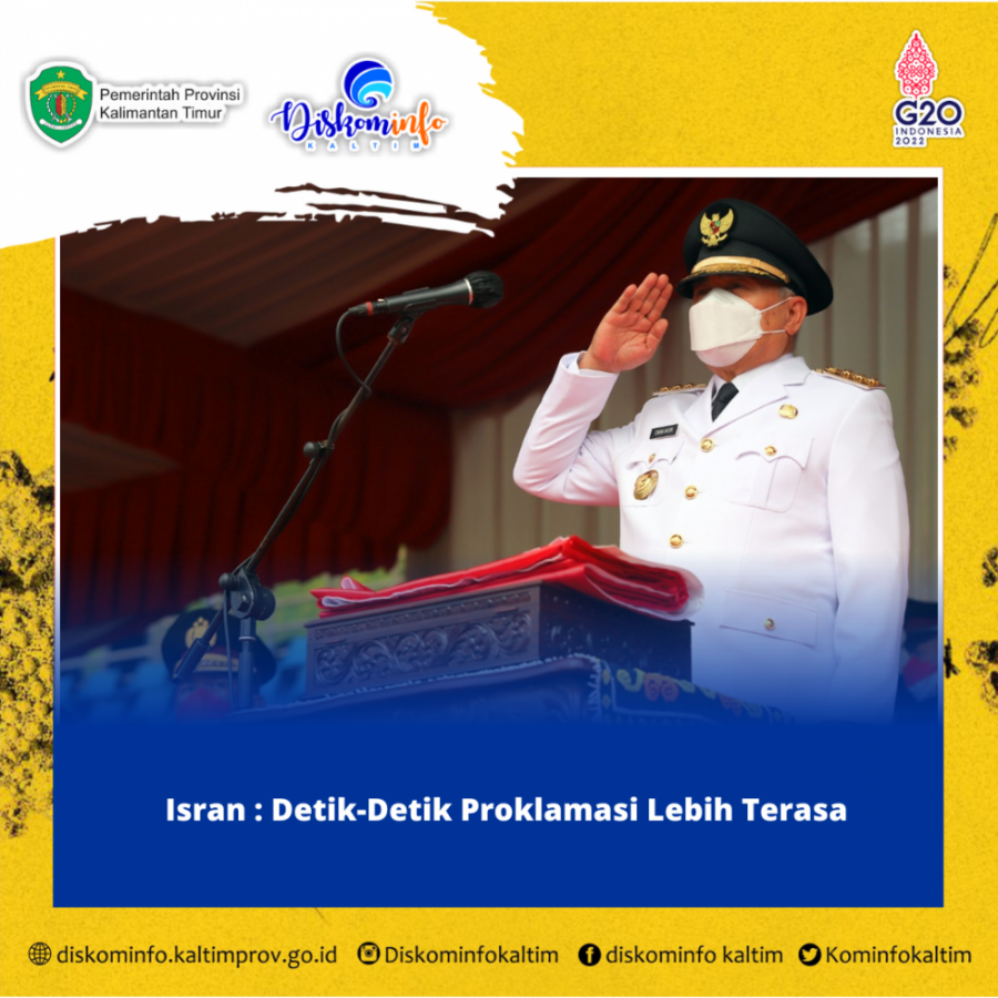 Isran : Detik-Detik Proklamasi Lebih Terasa