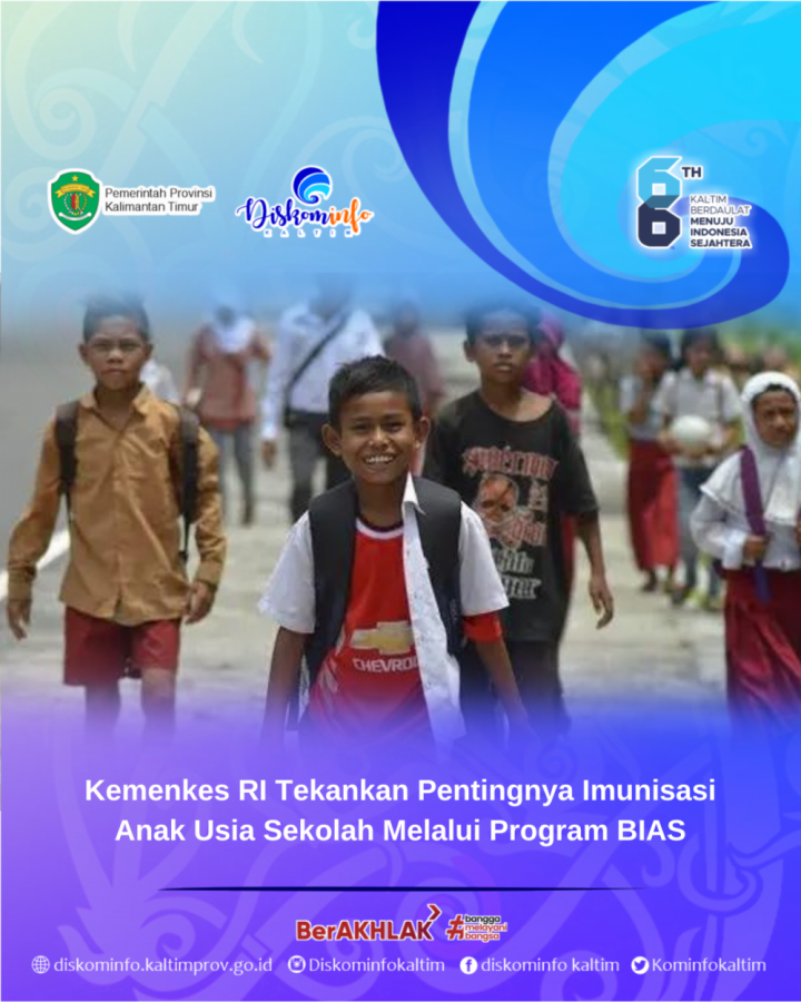 Kemenkes RI Tekankan Pentingnya Imunisasi Anak Usia Sekolah Melalui Program BIAS