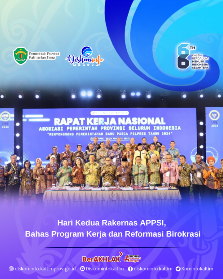 Hari Kedua Rakernas APPSI, Bahas Program Kerja dan Reformasi Birokrasi