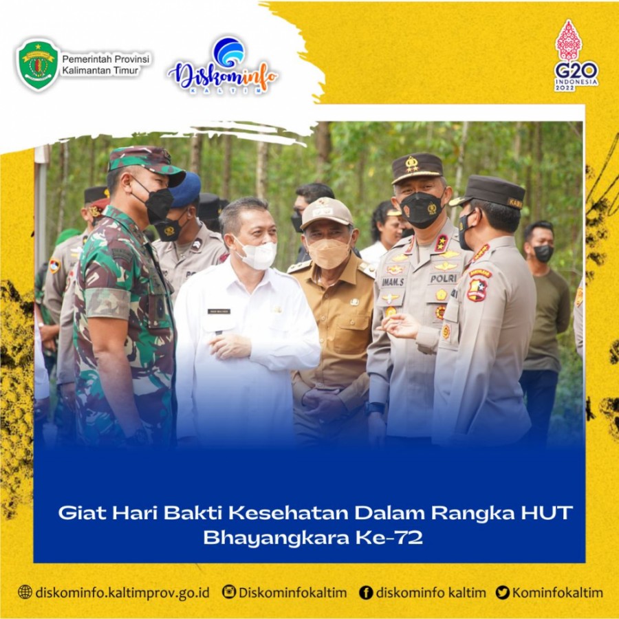 Giat Hari Bakti Kesehatan Dalam Rangka HUT Bhayangkara Ke-72