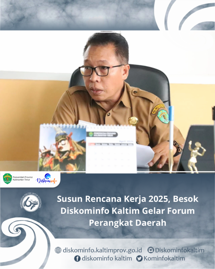 Susun Rencana Kerja 2025, Besok Diskominfo Kaltim Gelar Forum Perangkat Daerah