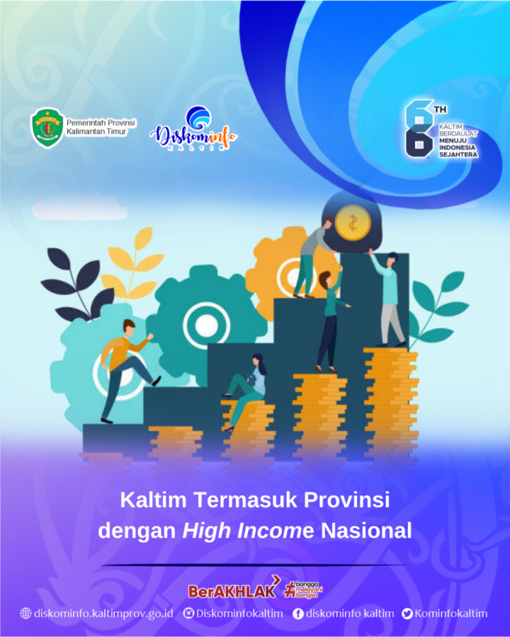 Kaltim Termasuk Provinsi dengan High Income Nasional