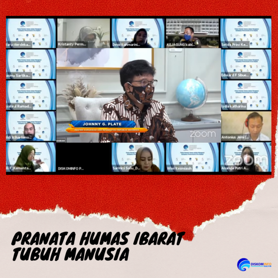 Johnny : Pranata Humas Ibarat Tubuh Manusia