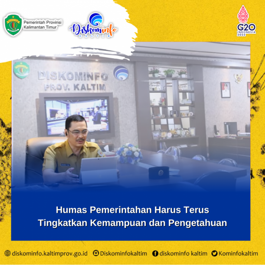 Humas Pemerintahan Harus Terus Tingkatkan Kemampuan dan Pengetahuan