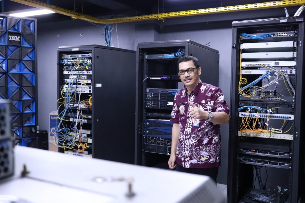 Data Center Diskominfo Kaltim Dukung Penuh BKT 2021