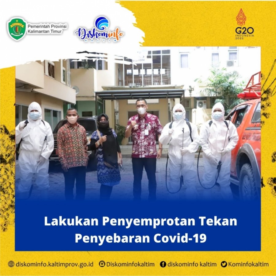 Lakukan Penyemprotan Tekan Penyebaran Covid-19