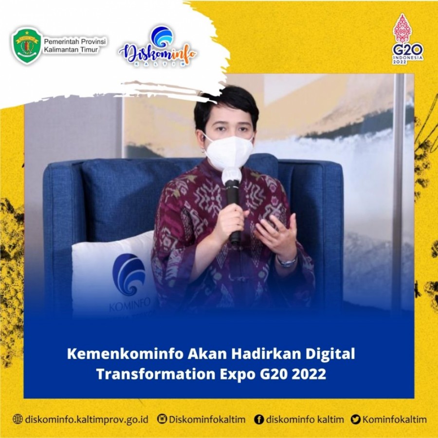 Kemenkominfo Akan Hadirkan Digital Transformation Expo G20 2022