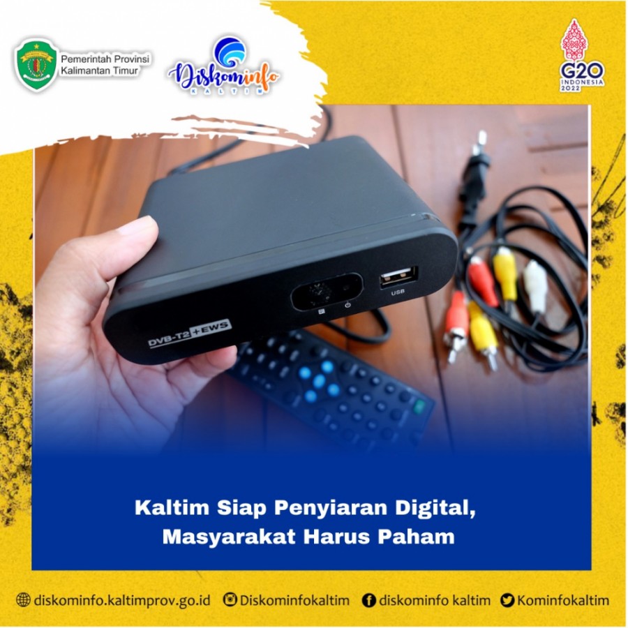 Kaltim Siap Penyiaran Digital, Masyarakat Harus Paham