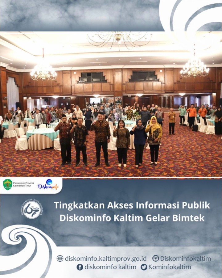 Tingkatkan Akses Informasi Publik Diskominfo Kaltim Gelar Bimtek