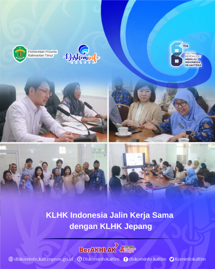 KLHK Indonesia Jalin Kerja Sama dengan KLHK Jepang