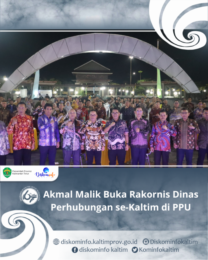 Akmal Malik Buka Rakornis Dinas Perhubungan se-Kaltim di PPU