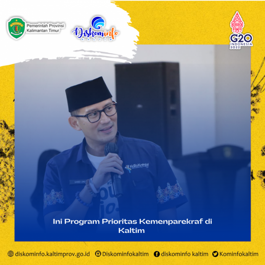 Ini Program Prioritas Kemenparekraf di Kaltim