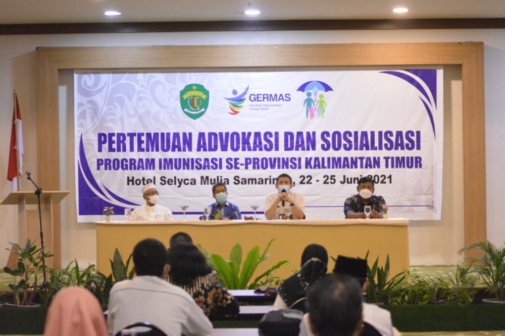 Dinkes Kaltim Gandeng Lintas Sektor Sosialisasikan Pentingnya Imunisasi