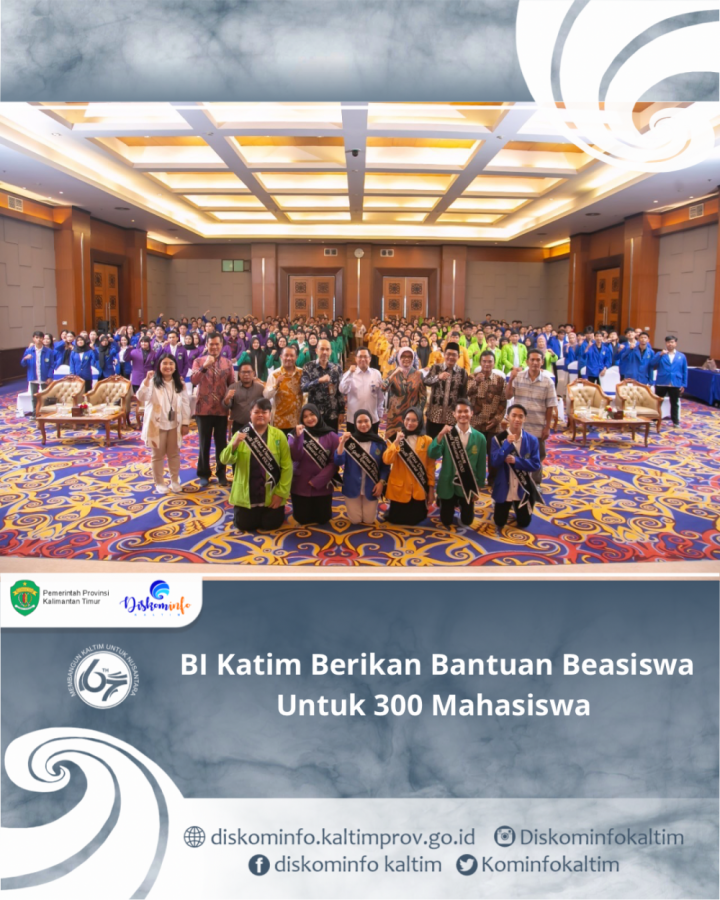 BI Katim Berikan Bantuan Beasiswa Untuk 300 Mahasiswa