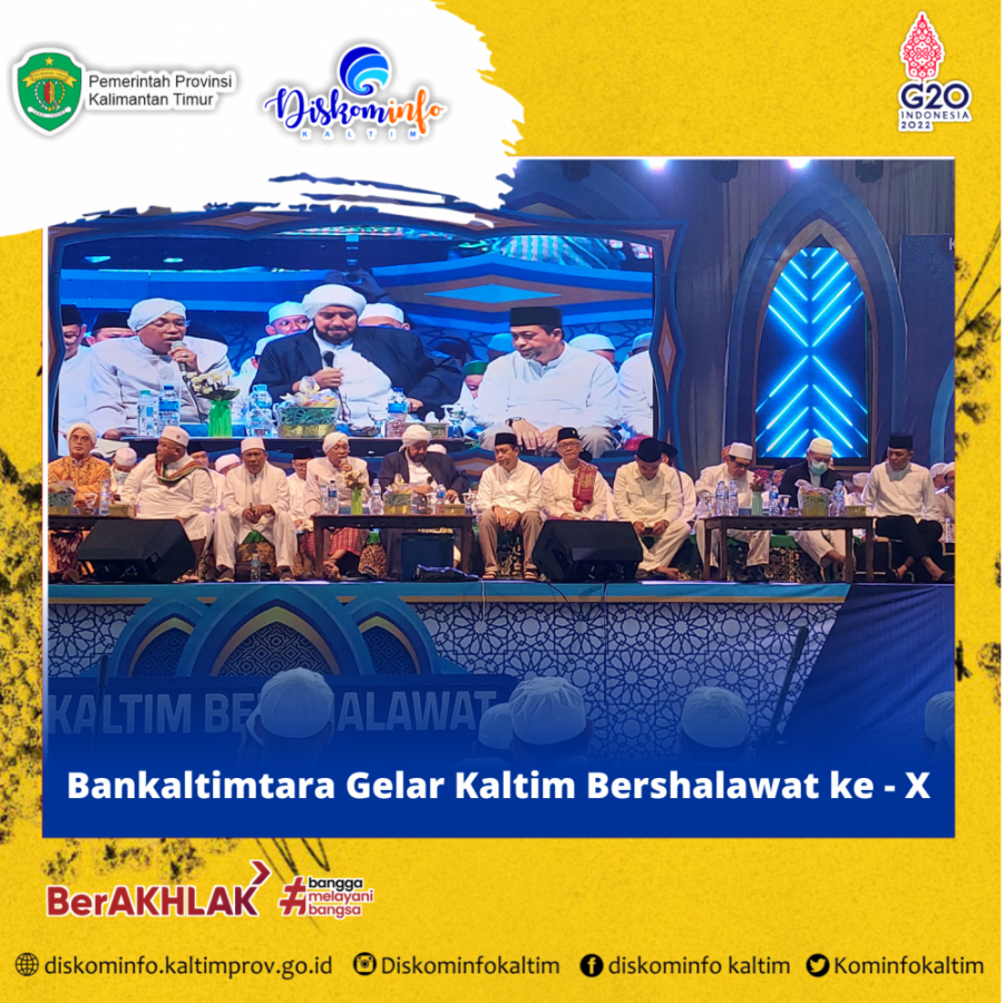 Bankaltimtara Gelar Kaltim Bershalawat ke - X