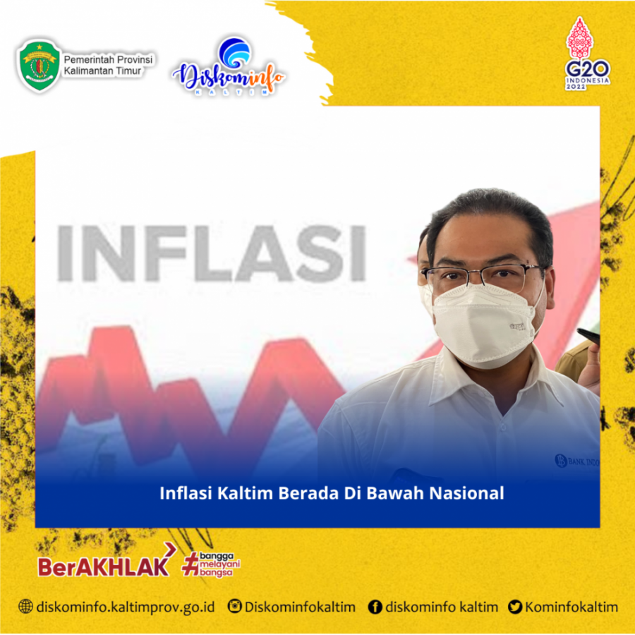 Inflasi Kaltim Berada Di Bawah Nasional