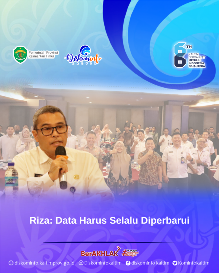 Riza: Data Harus Selalu Diperbarui