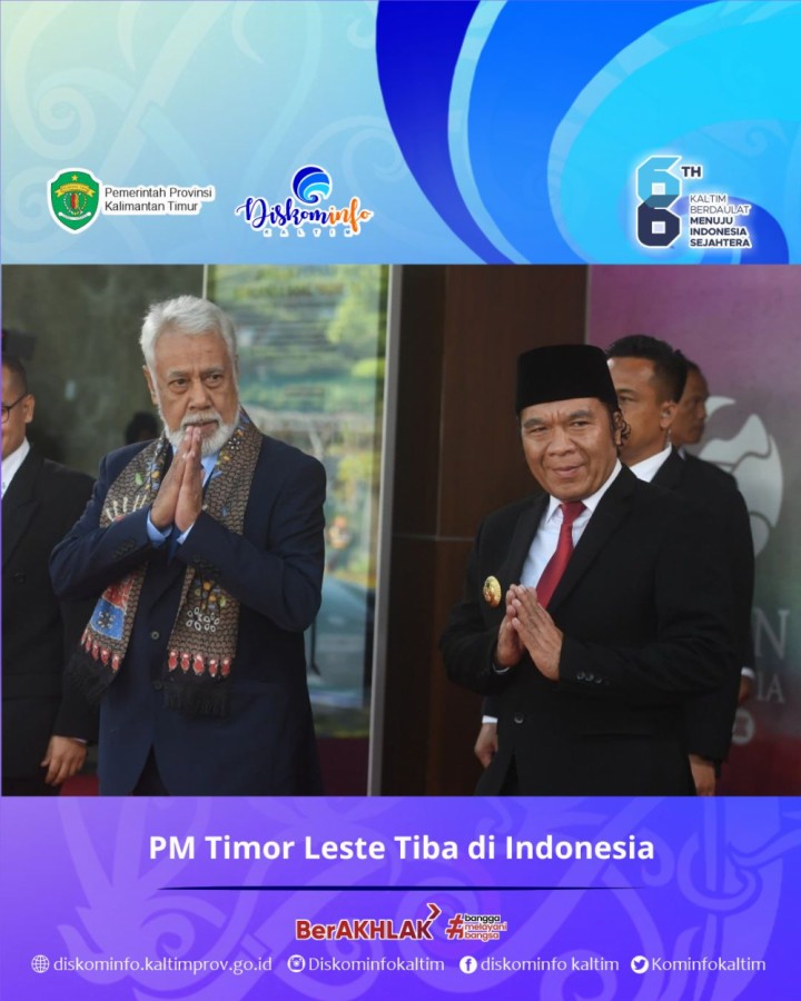 PM Timor Leste Tiba di Indonesia