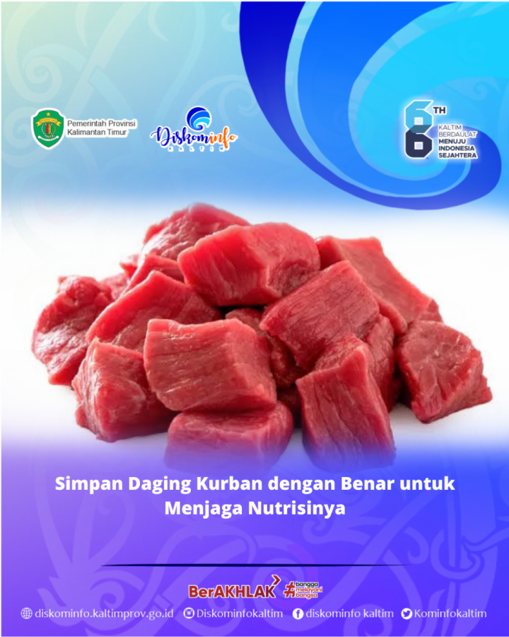 Simpan Daging Kurban dengan Benar untuk Menjaga Nutrisinya