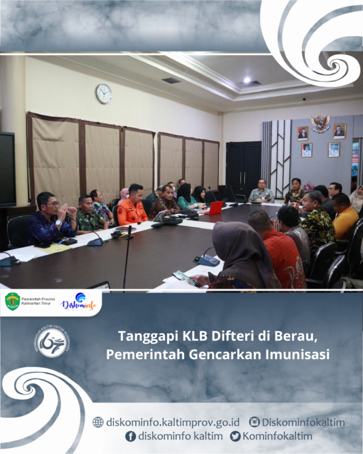 Tanggapi KLB Difteri di Berau, Pemerintah Gencarkan Imunisasi