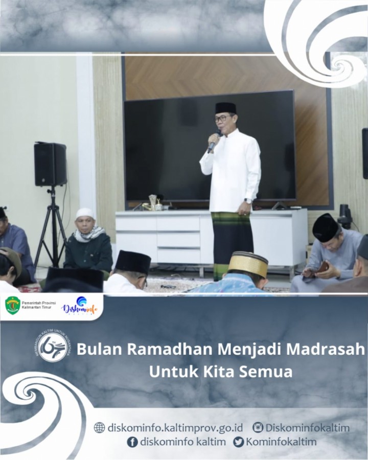 Bulan Ramadhan Menjadi Madrasah Untuk Kita Semua