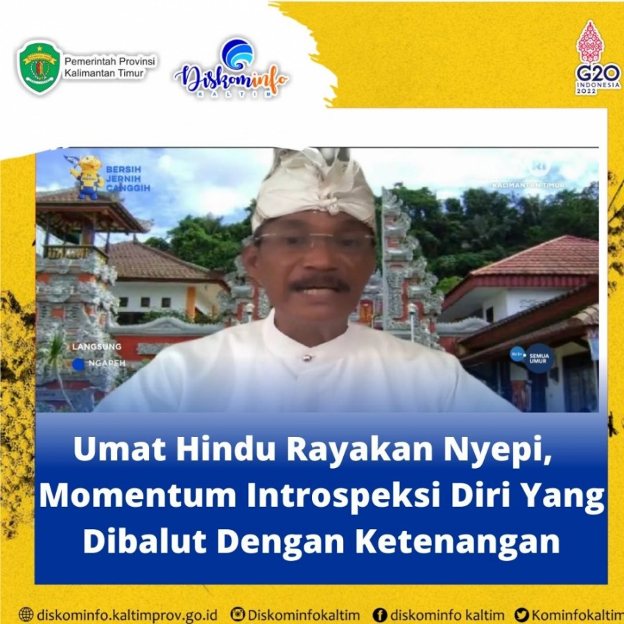 Umat Hindu Rayakan Nyepi,  Momentum Introspeksi Diri Yang Dibalut Dengan Ketenangan