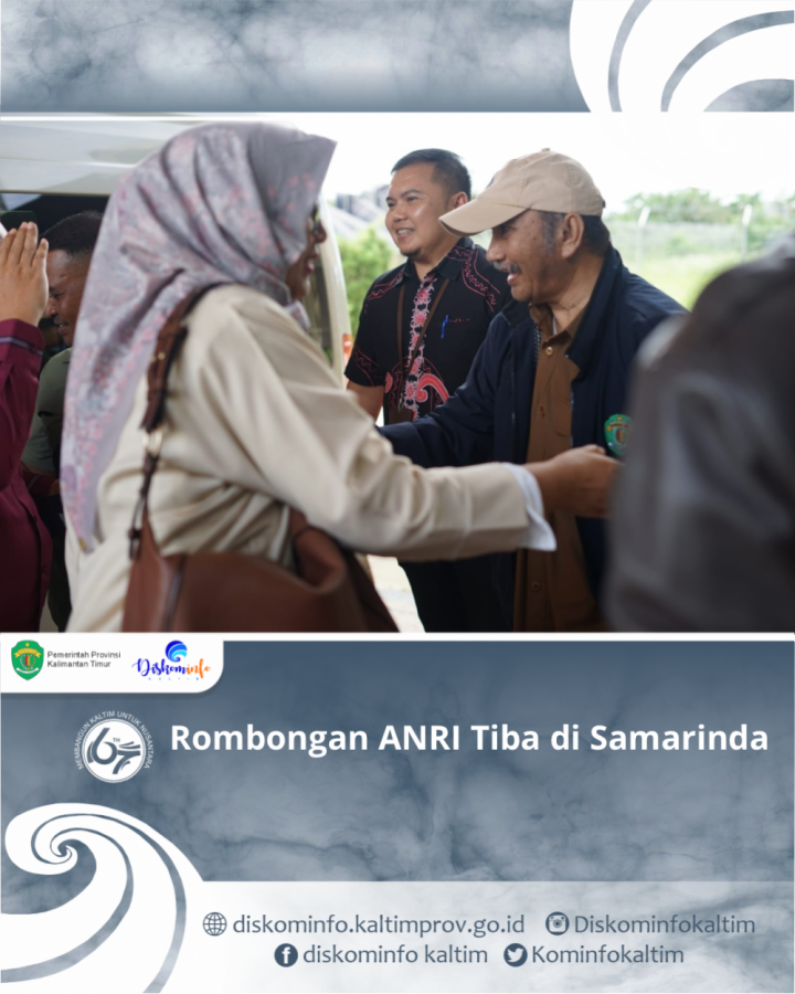 Rombongan ANRI Tiba di Samarinda