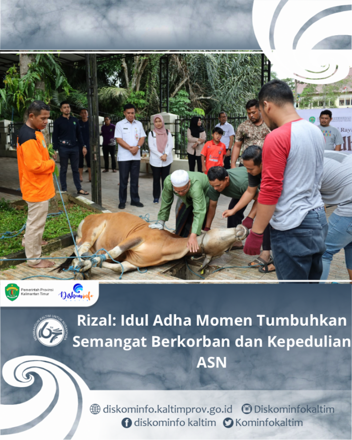 Rizal: Idul Adha Momen Tumbuhkan Semangat Berkorban dan Kepedulian ASN