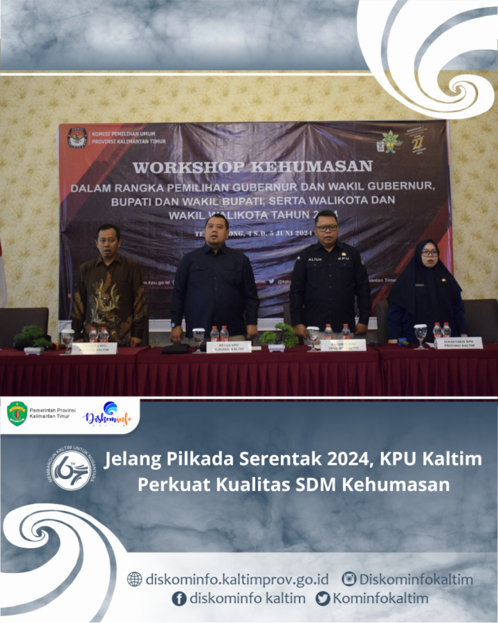 Jelang Pilkada Serentak 2024, KPU Kaltim Perkuat Kualitas SDM Kehumasan