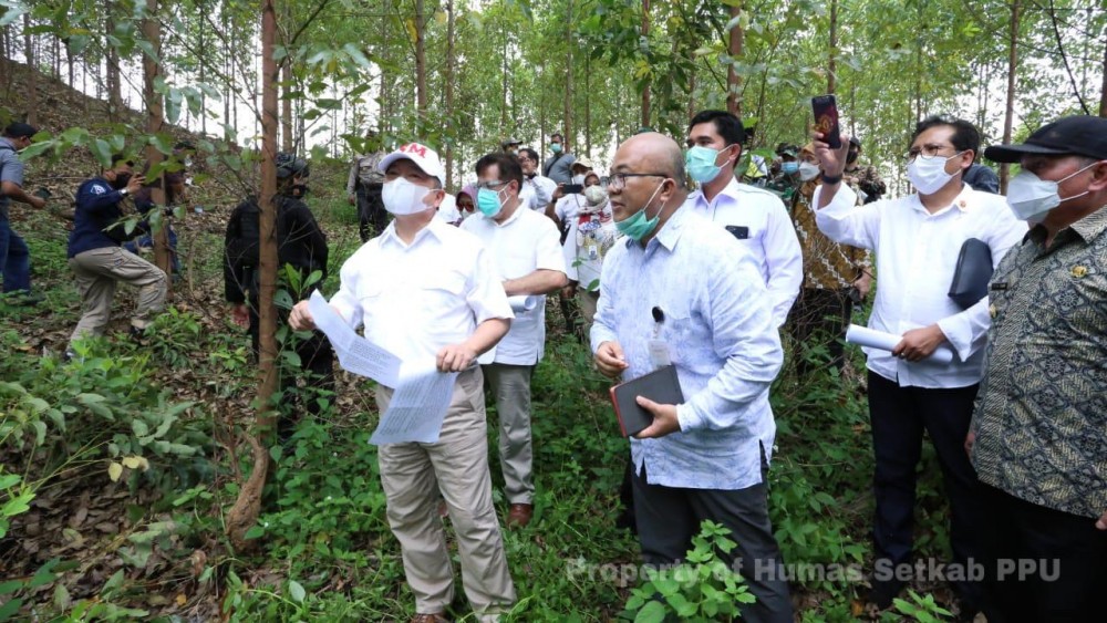 Suharso Melihat Langsung Lokasi IKN