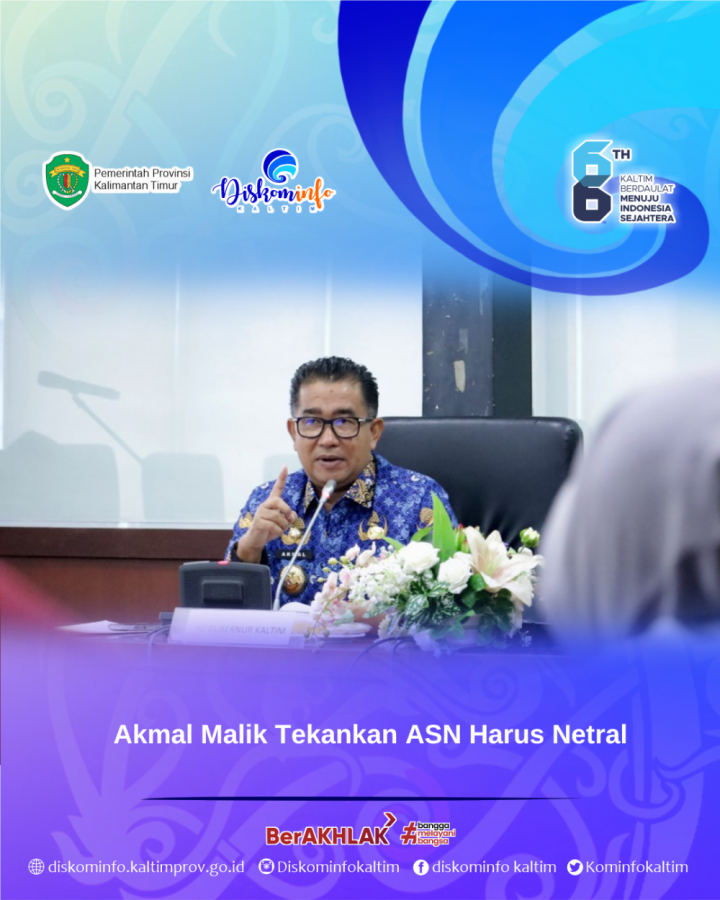 Akmal Malik Tekankan ASN Harus Netral