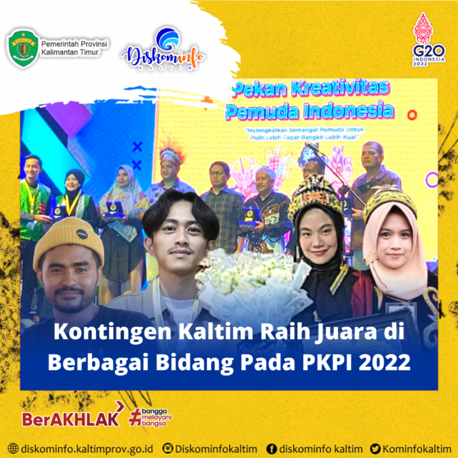 Kontingen Kaltim Raih Juara di Berbagai Bidang Pada PKPI 2022