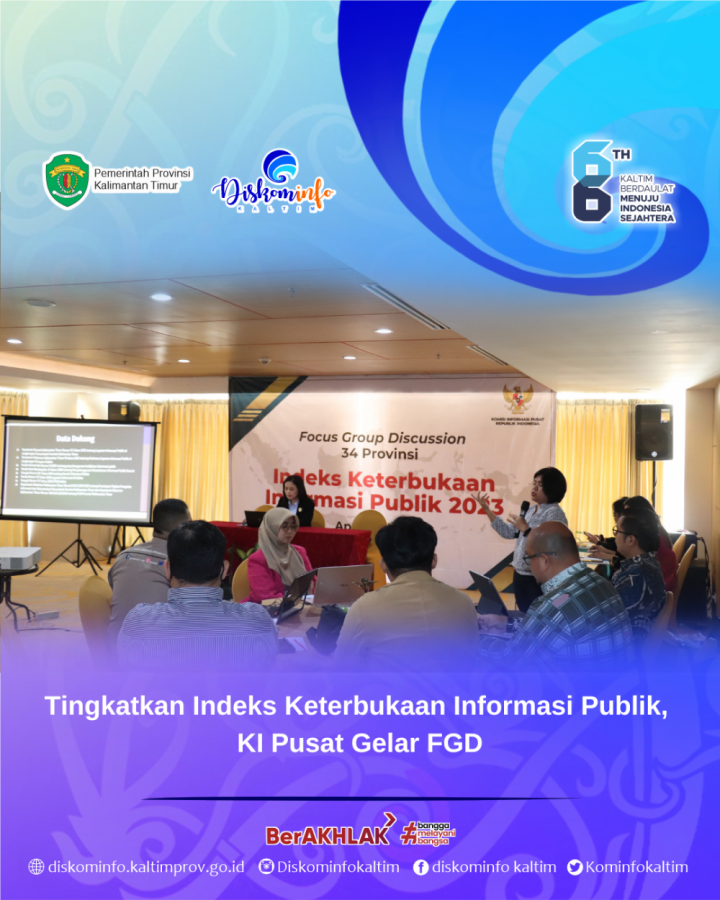 Tingkatkan Indeks Keterbukaan Informasi Publik, KI Pusat Gelar FGD