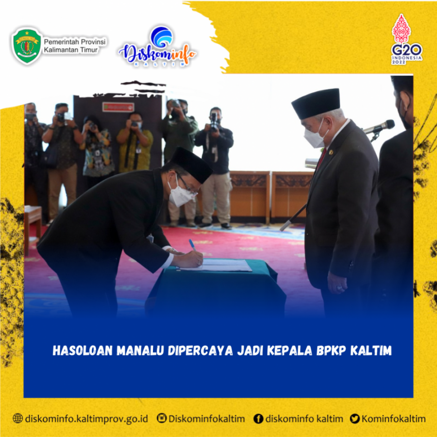 Hasoloan Manalu Dipercaya Jadi Kepala BPKP Kaltim