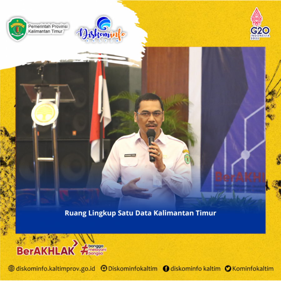 Ruang Lingkup Satu Data Kalimantan Timur