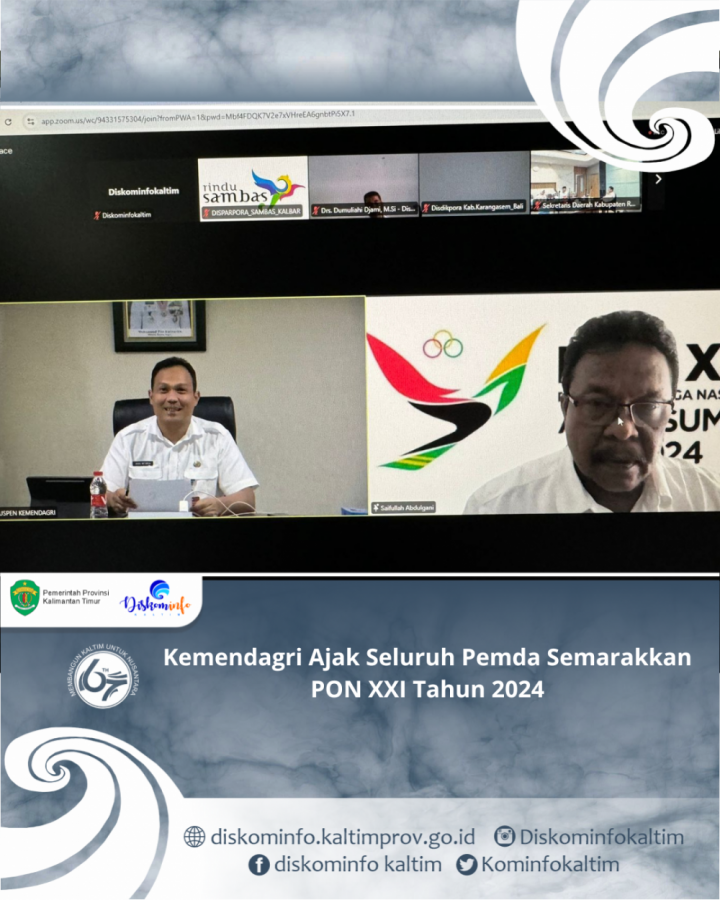 Kemendagri Ajak Seluruh Pemda Semarakkan PON XXI Tahun 2024