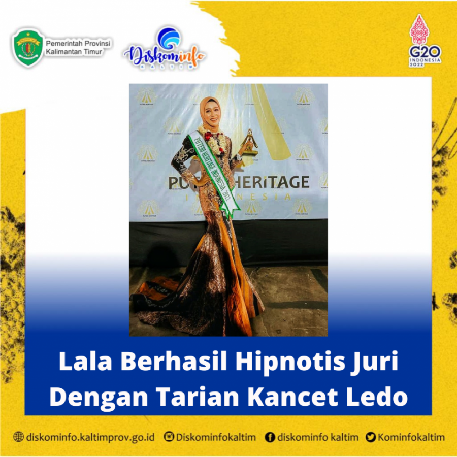 Lala berhasil Hipnotis Juri Dengan Tarian Kancet Ledo