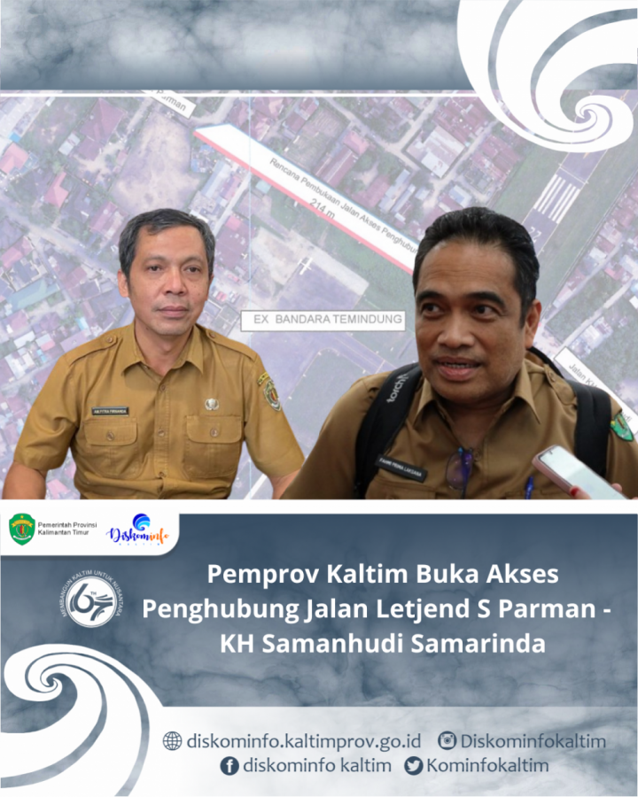 Pemprov Kaltim Buka Akses Penghubung Jalan Letjend S Parman - KH Samanhudi Samarinda