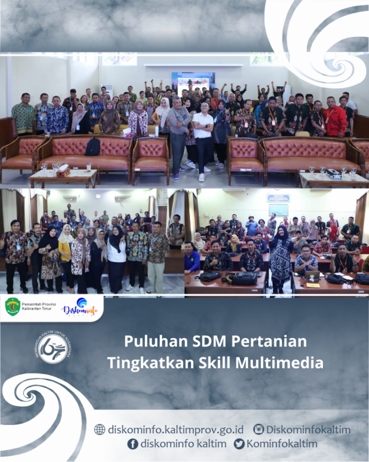 Puluhan SDM Pertanian Tingkatkan Skill Multimedia