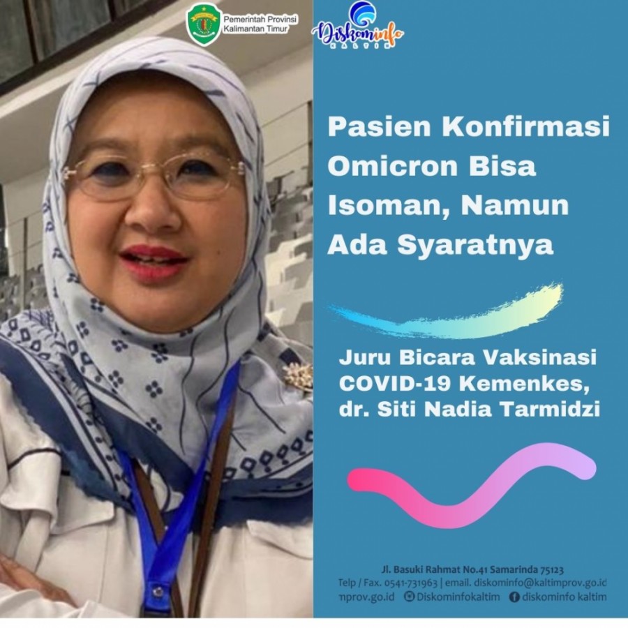 Pasien Konfirmasi Omicron Bisa Isoman, Namun Ada Syaratnya